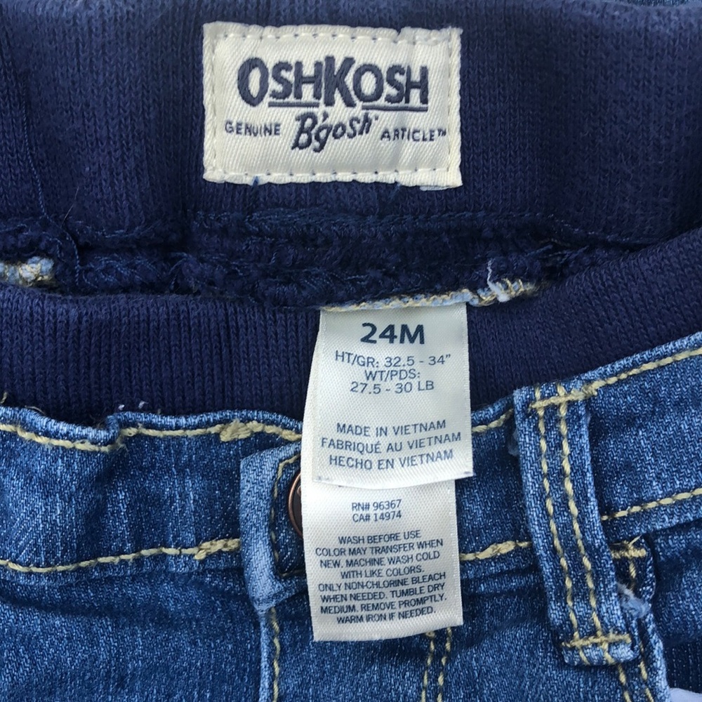 OshKosh B’gosh Denim Jeans, 24M (2 Pairs) - Picture 7 of 7